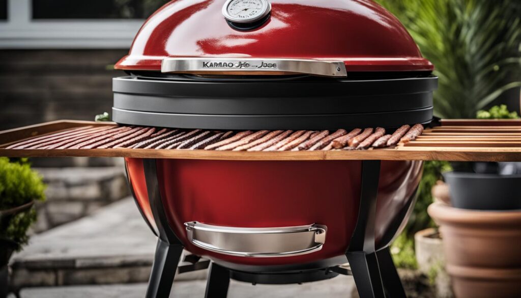 kamado joe heat retention