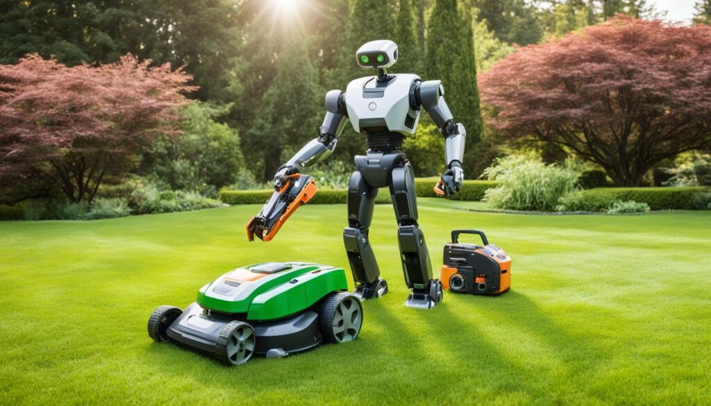 DIY installation of robot lawn mower