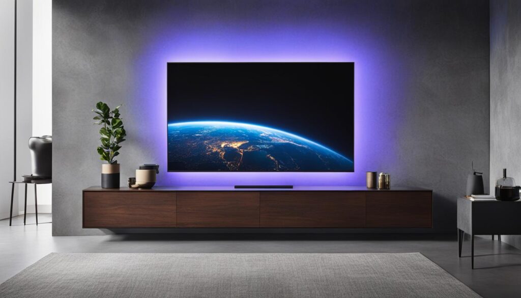 LED-backlit TV