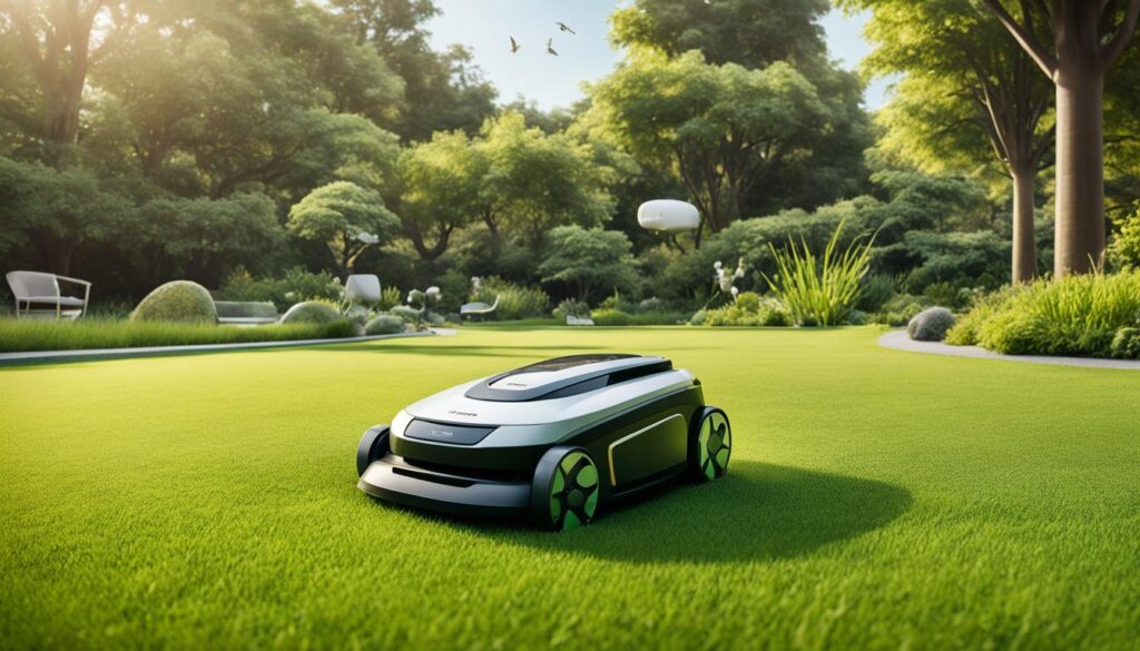 Robotic Lawn Mower and the Environment