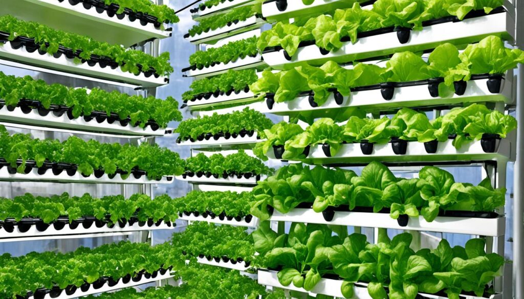 Successful vertical hydroponic garden