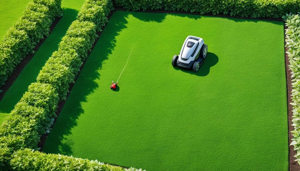 automated lawn maintenance