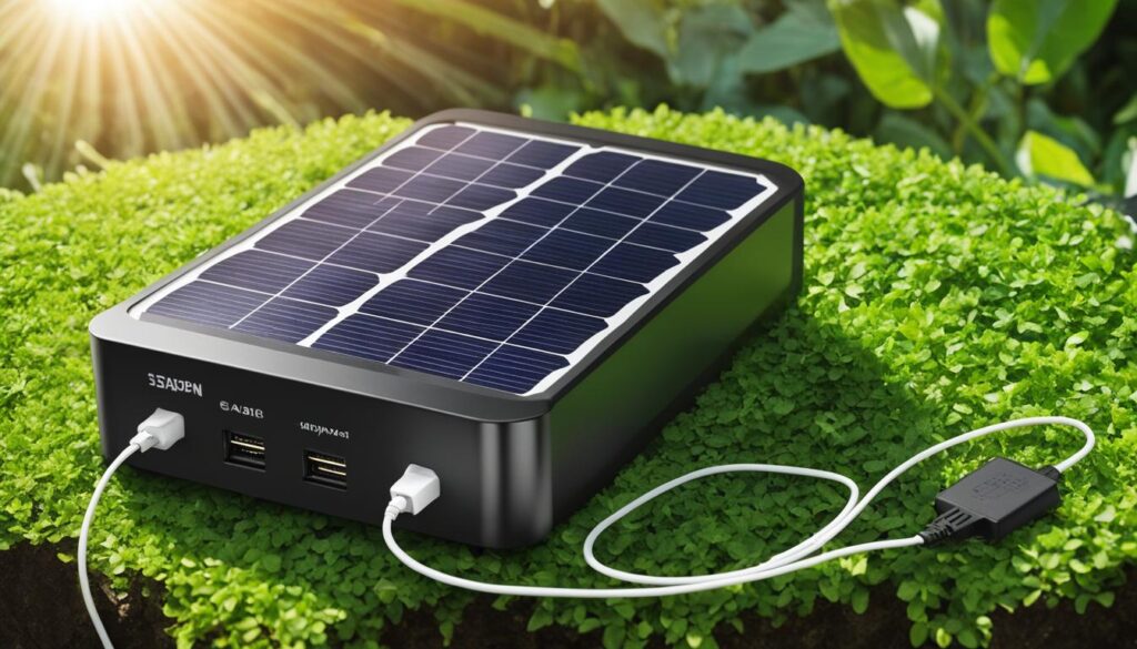 high-capacity solar charger