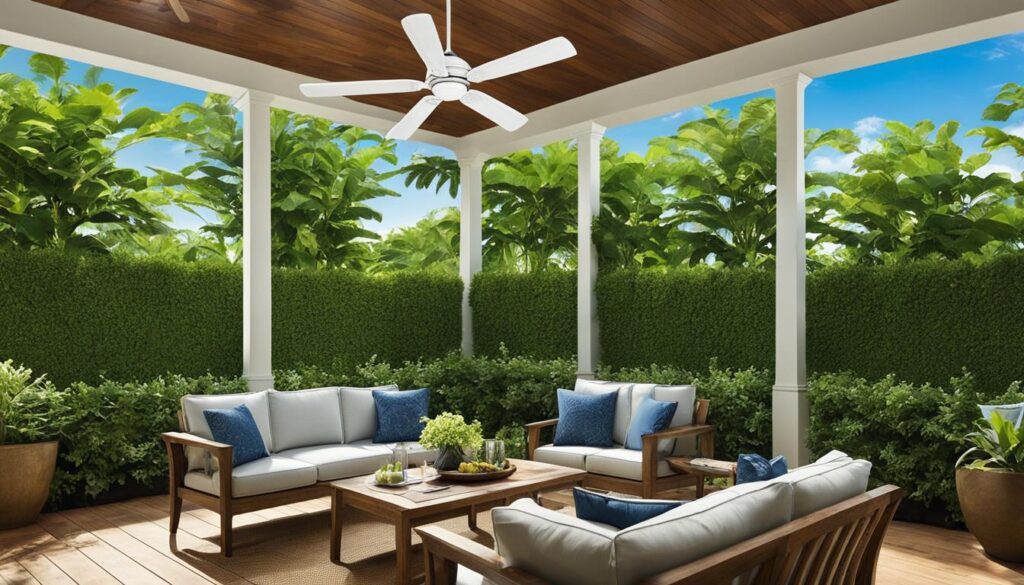 outdoor ceiling fan