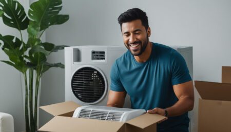 portable air conditioner installation