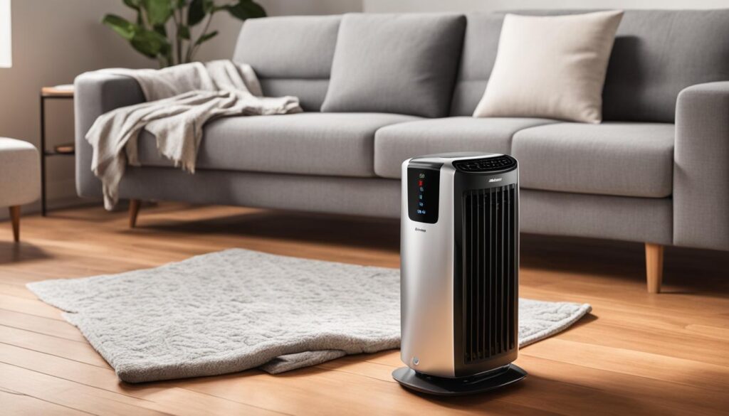 portable air conditioner with heater