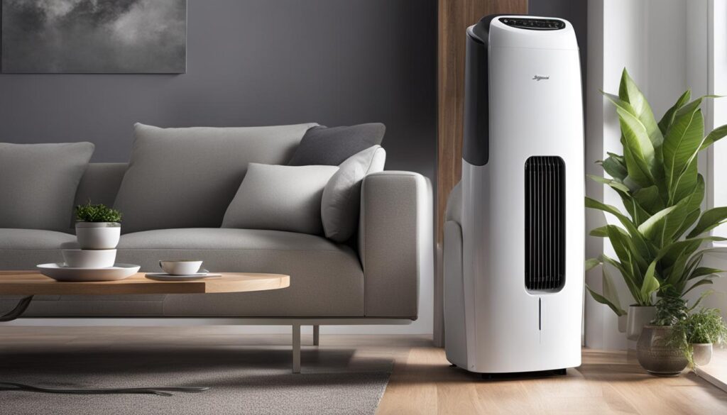 portable air conditioner with heater