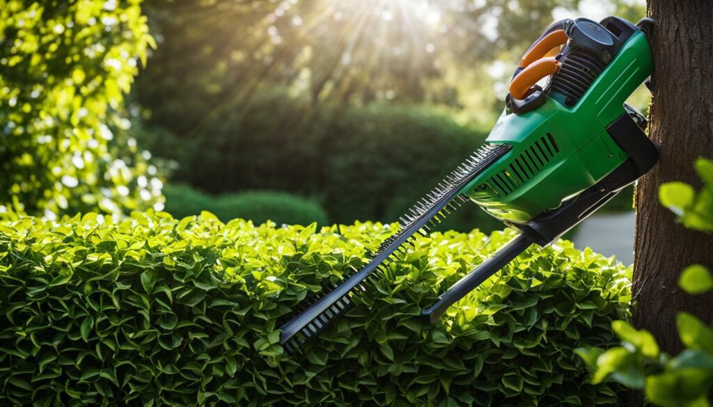 portable solar generator for hedge trimmers