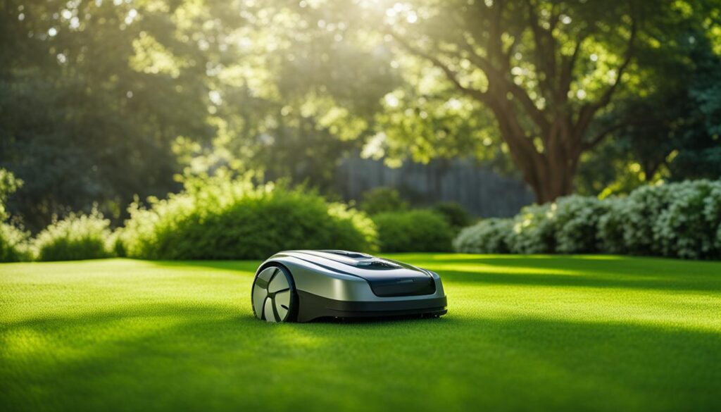 robotic lawn mowers and environmental sustainability