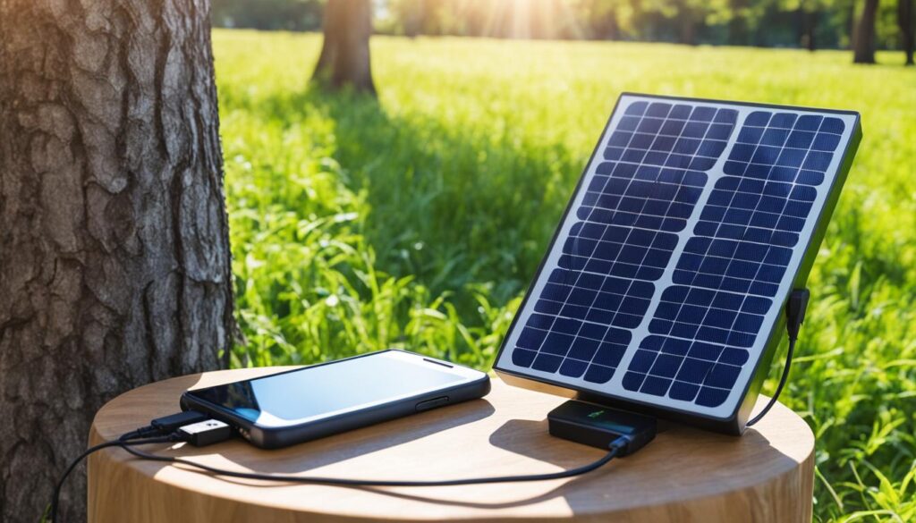 solar charger for electronic devices