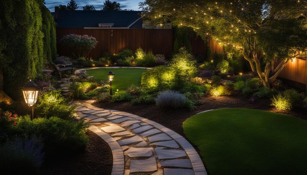 solar garden lighting ideas