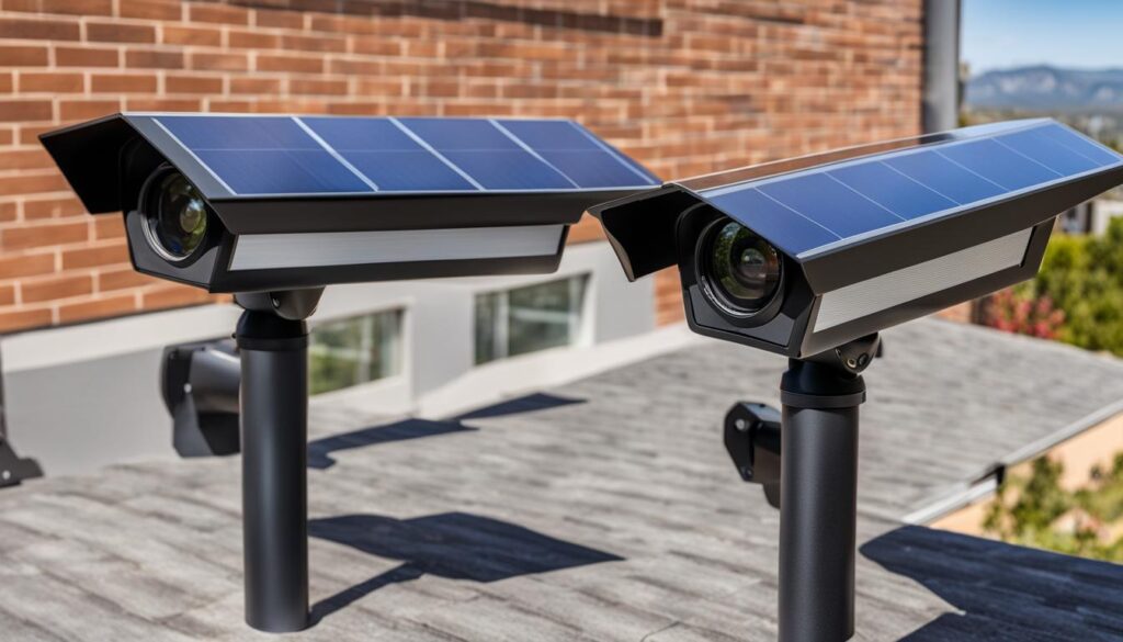 solar-powered security cameras compared