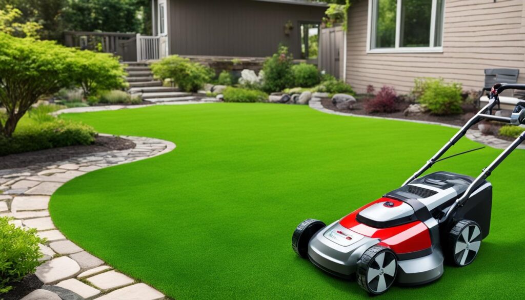 study on robotic lawnmower effectiveness