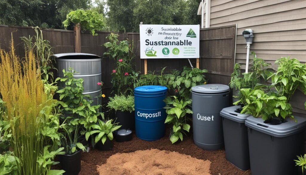 sustainable garden watering