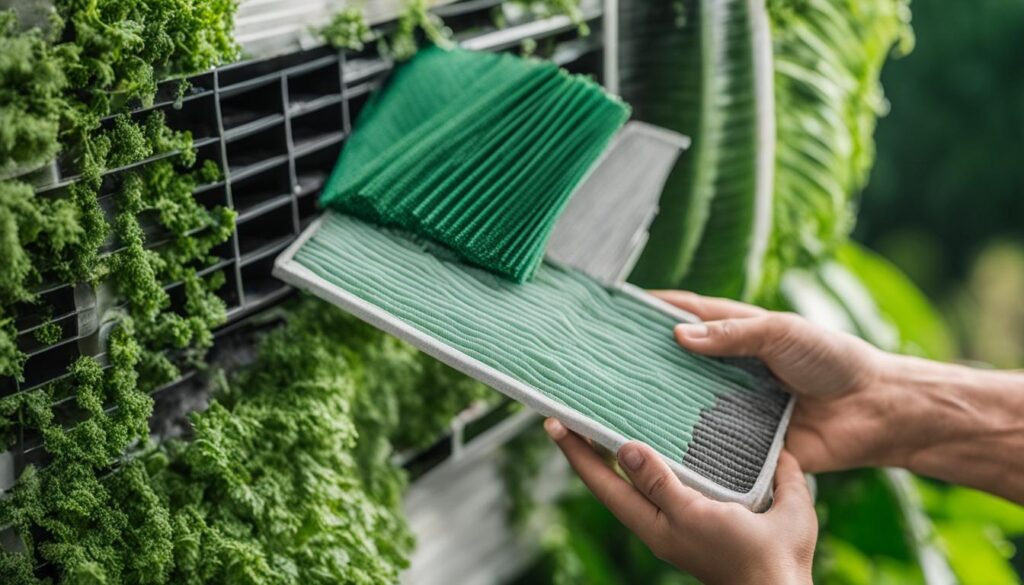 washable air filters for HVAC