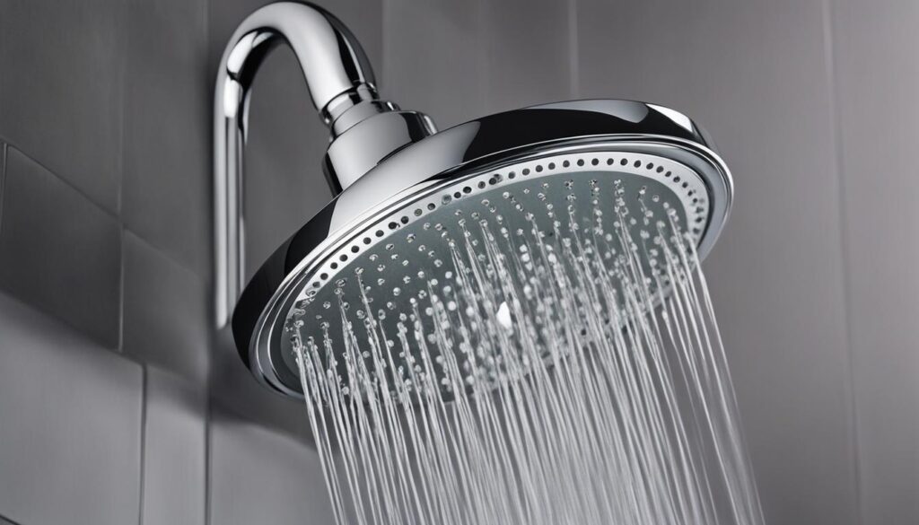 water-saving showerheads and faucets