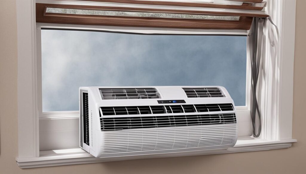 window kit for a portable air conditioner