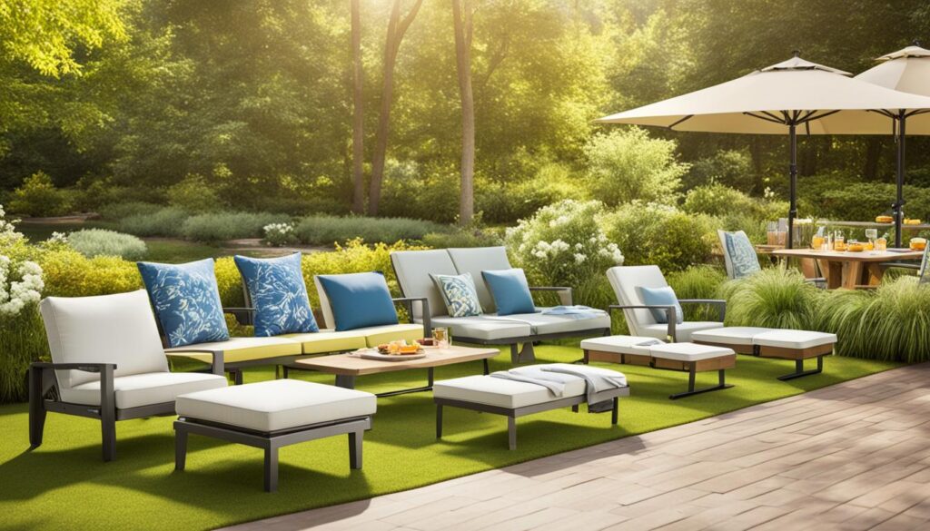 Adjustable Outdoor Seating