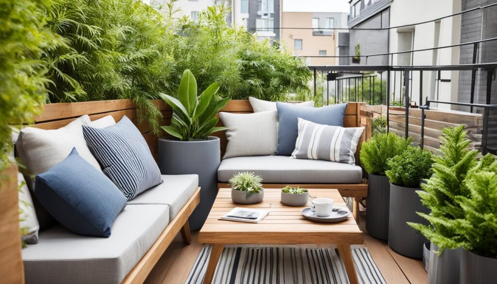 Compact Outdoor Seating