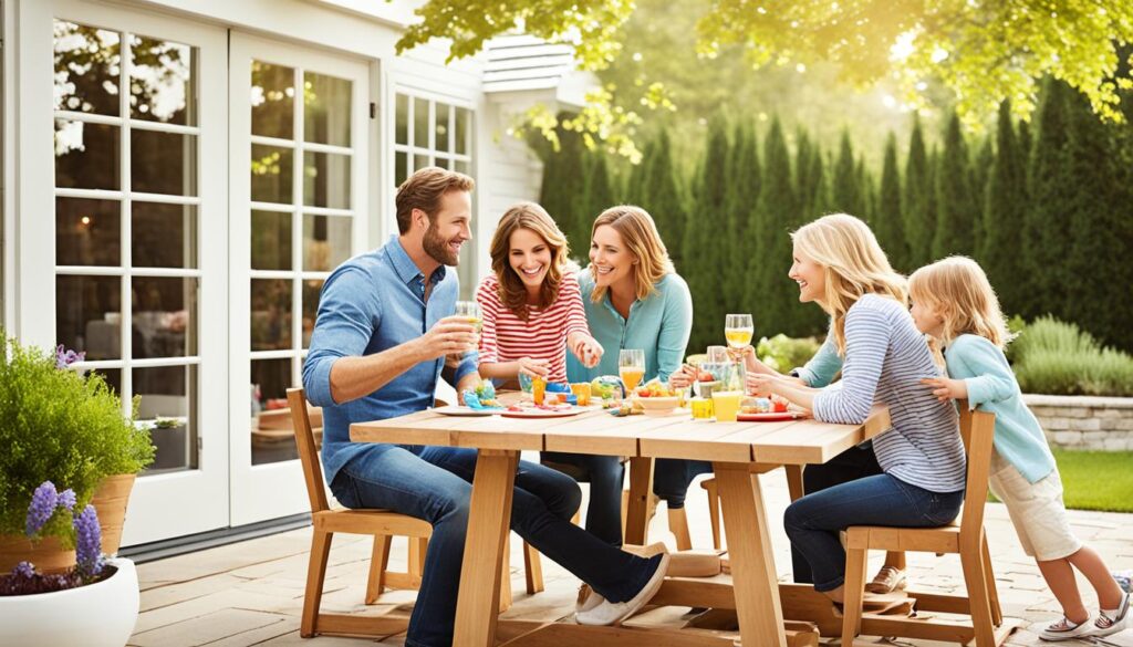 Family-friendly outdoor dining options