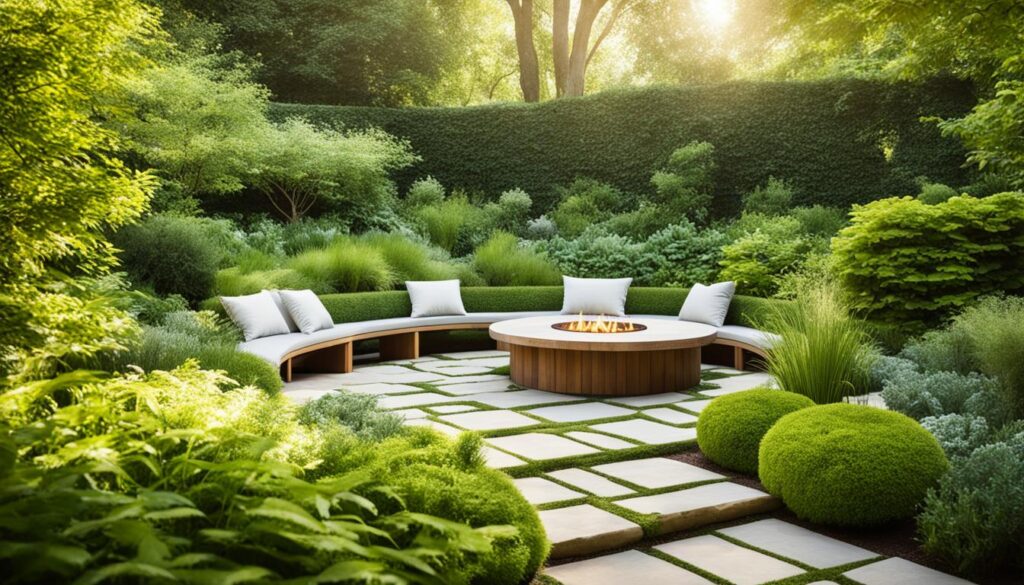 Secret Garden Seating Area Design