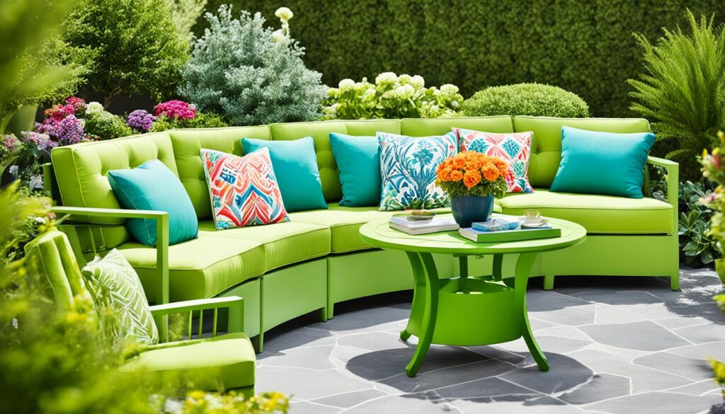 Vibrant Outdoor Furniture