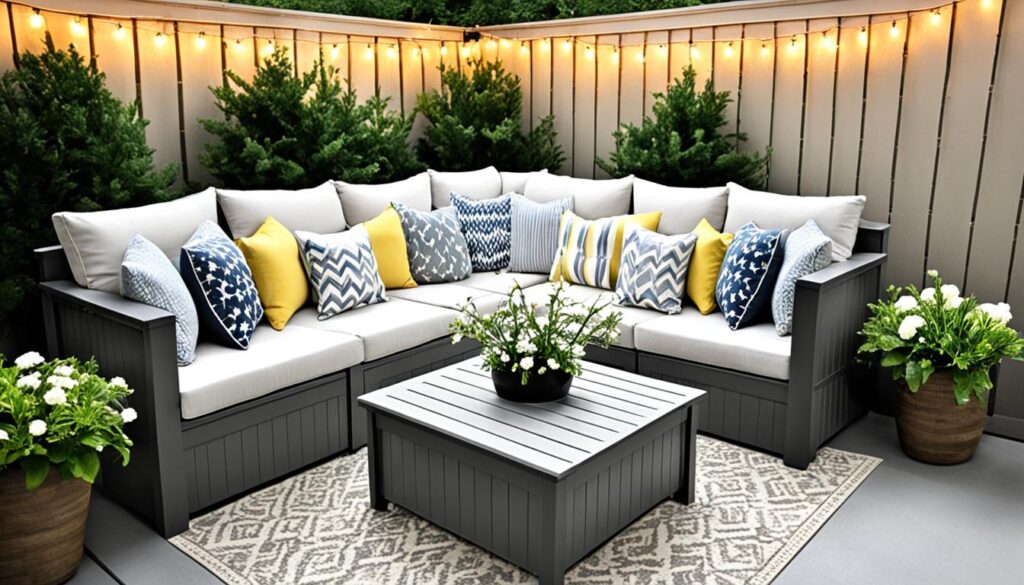 budget-friendly outdoor seating