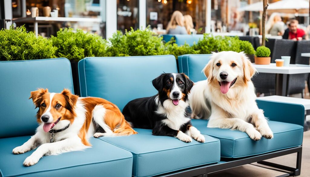 dog-friendly outdoor cafes