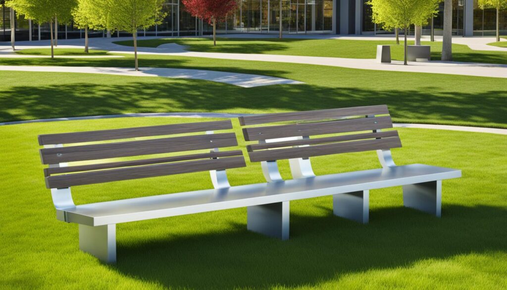 eco-friendly outdoor seating by Wabash Valley Furnishings