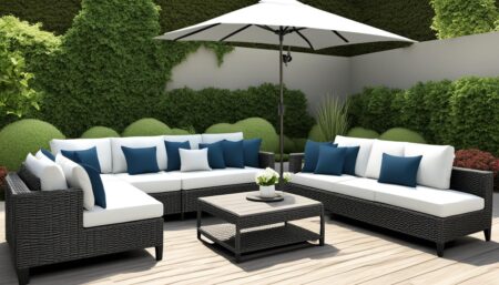 luxury outdoor seating sets